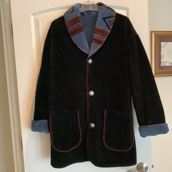 Fully Reversible Southwestern Style Jacket - Picture 1 of 3